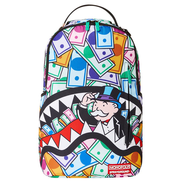 Sprayground Riviera Savage White Gold Backpack