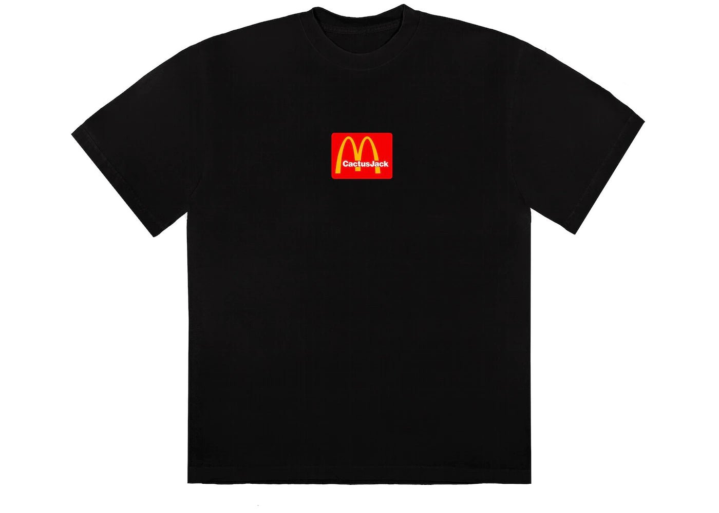 Travis Scott x McDonald's Sesame II T-shirt Black/Red - OnSize